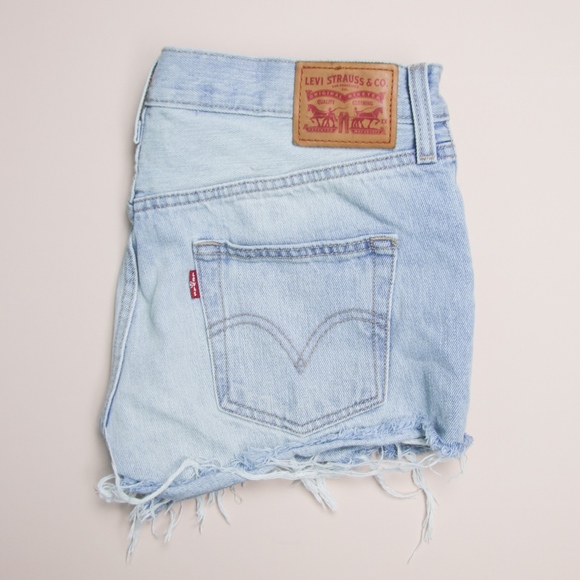 Levi's Pants - Levi Cutoff Jean Shorts Light Wash